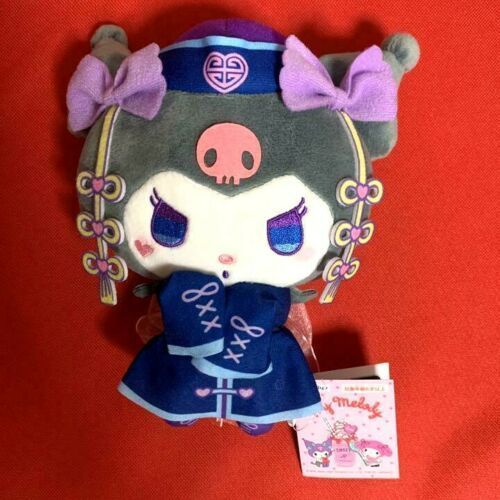 Kuromi Sanrio My melody Pretty Jiangshi Plush Doll Toy Set of 2 Namco Limited
