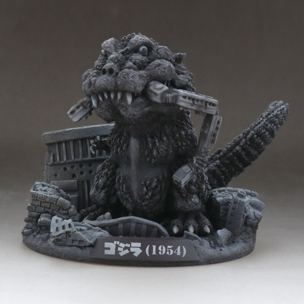 Godzilla 1954 X PLUS Deforeal Store Exclusive with city base