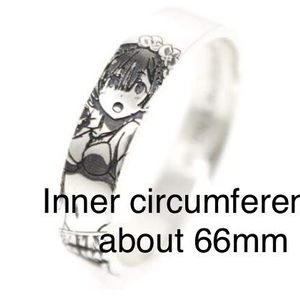 This is an offer made on the Request: Re Zero rem silver ring