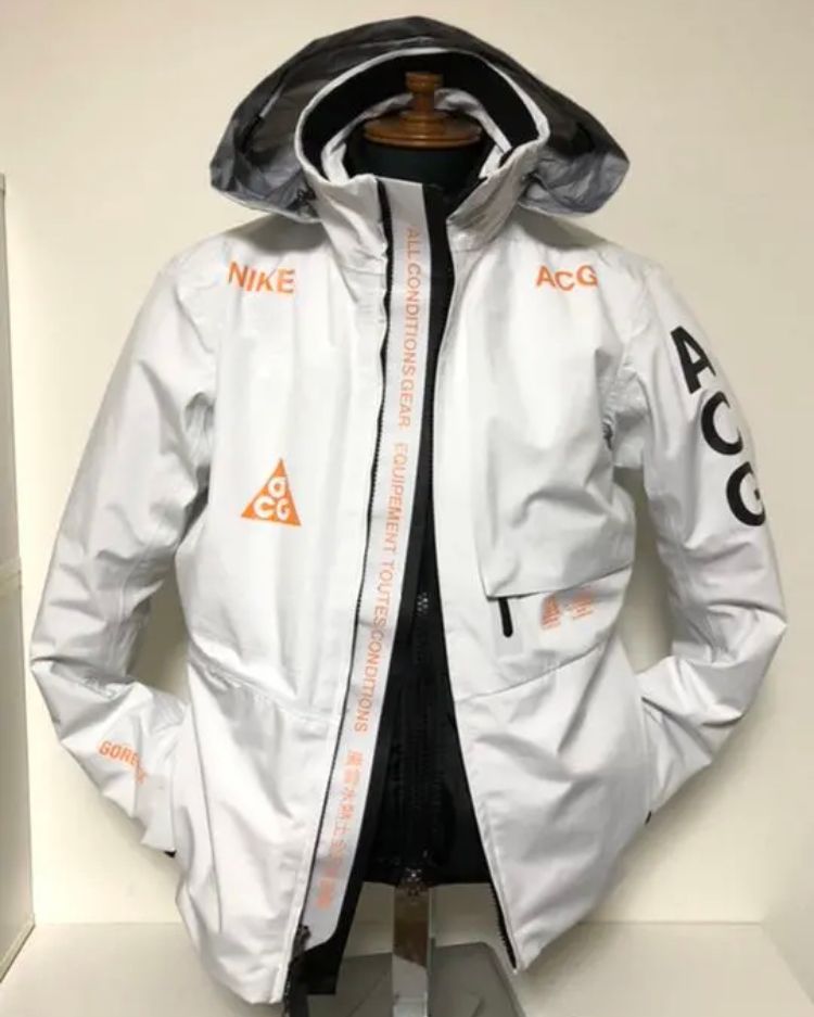 nikelab acg 2 in 1 system jacket white